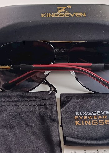 SIFIR KUTUSUNDA, ORJİNAL KİNGSEVEN POLARİZE,UV400 GÜNEŞ GÖZLÜĞÜ - Görsel 4