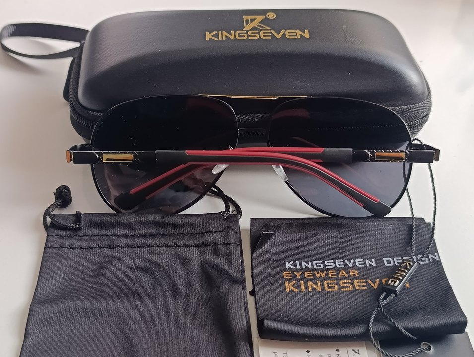 SIFIR KUTUSUNDA, ORJİNAL KİNGSEVEN POLARİZE,UV400 GÜNEŞ GÖZLÜĞÜ - Görsel 4