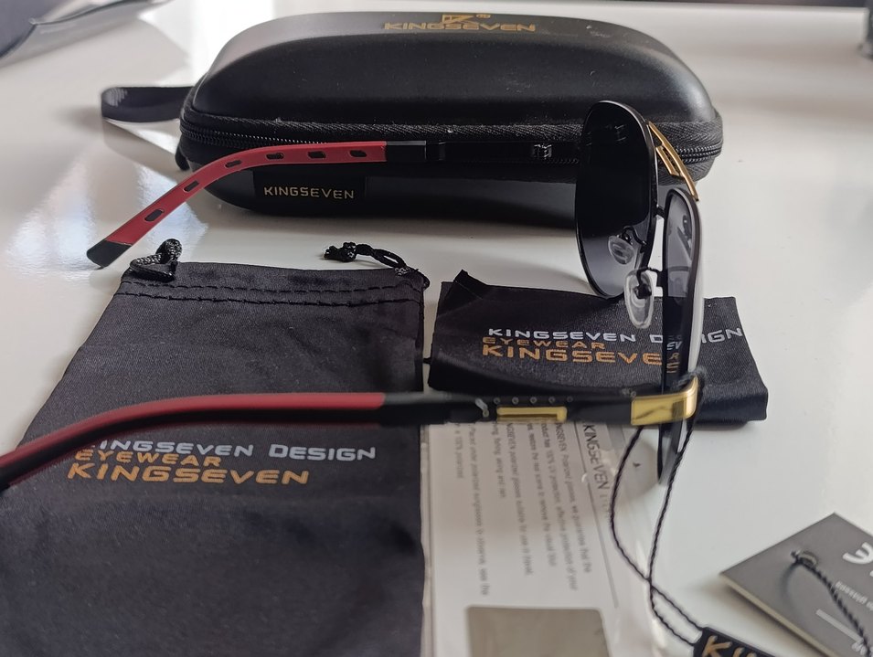 SIFIR KUTUSUNDA, ORJİNAL KİNGSEVEN POLARİZE,UV400 GÜNEŞ GÖZLÜĞÜ - Görsel 5