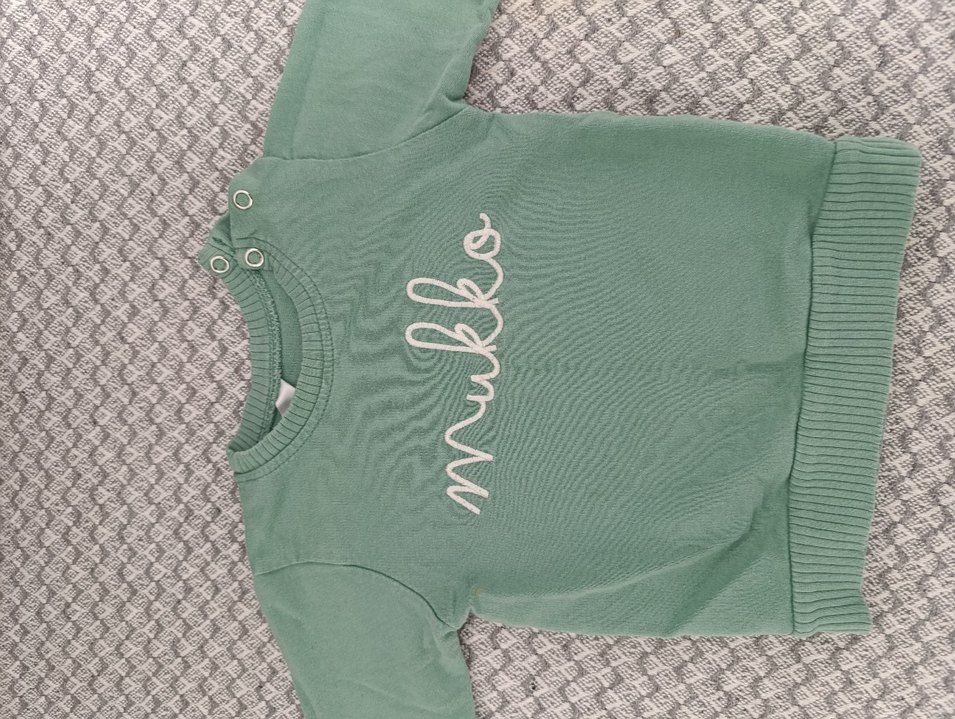 Erkek Çocuk Mavi Baskılı Triko Sweatshirt - Görsel 3