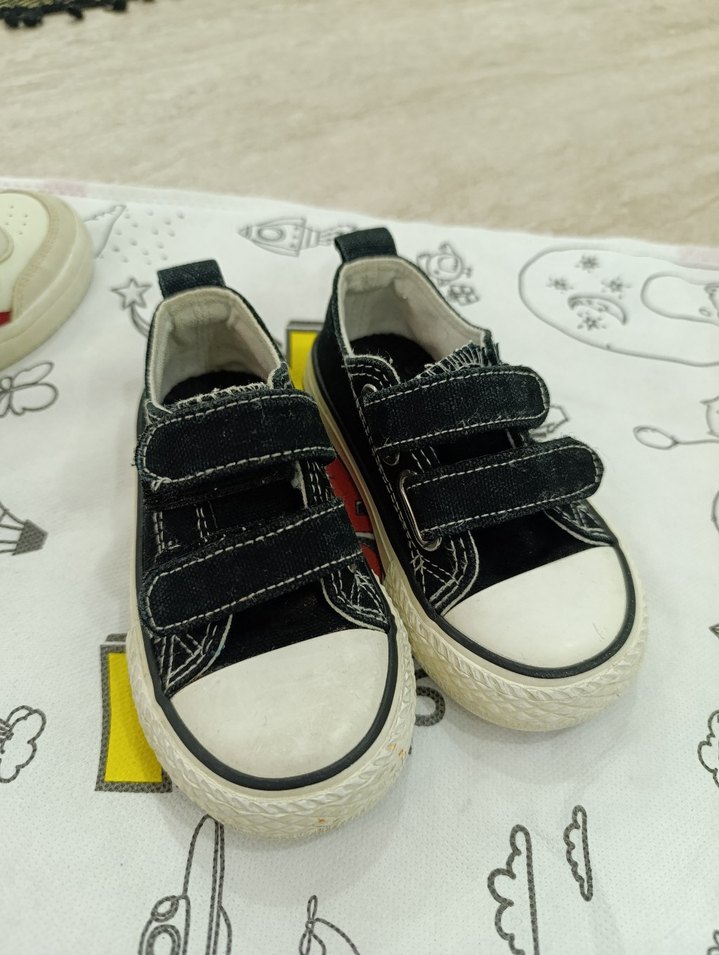 Siyah Erkek Çocuk Spor Ayakkabı - Görsel 2