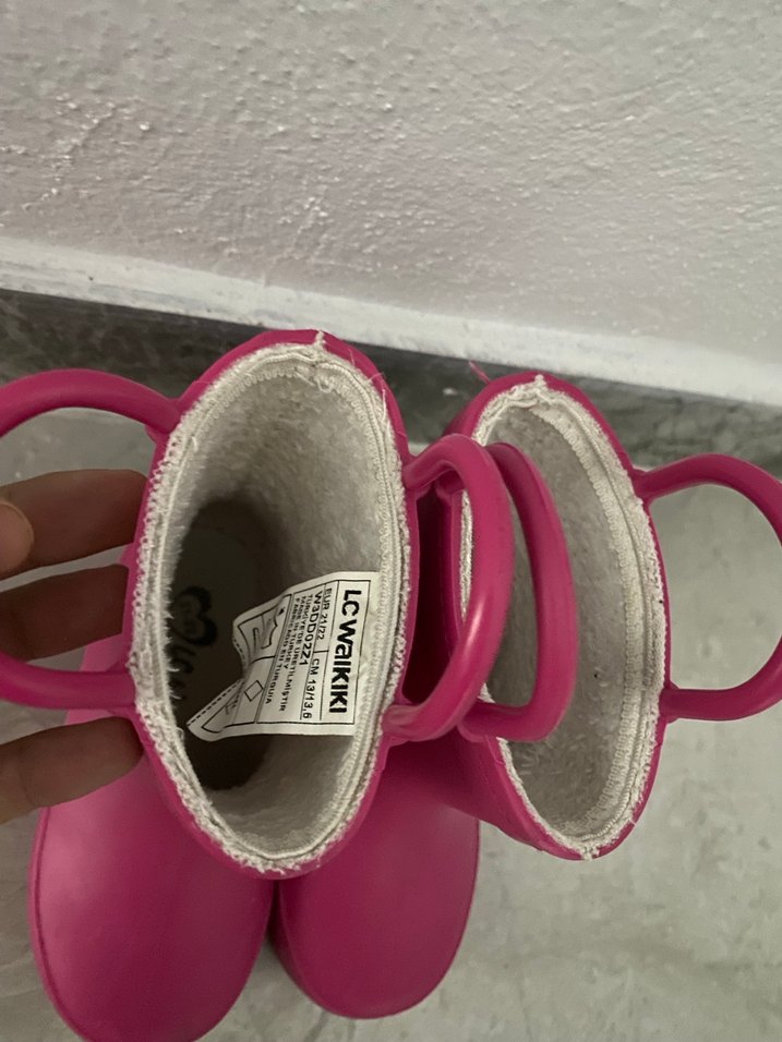 Kız Çocuk Pembe çizme - Görsel 3