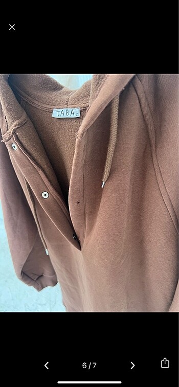 xl Beden kahverengi Renk Kadın sweat