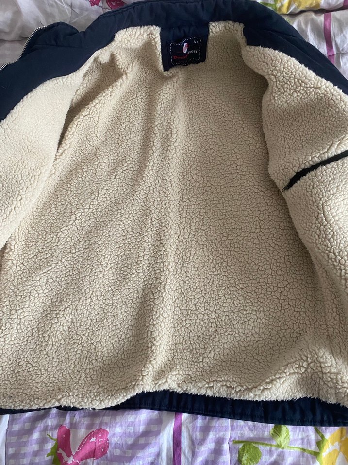 Siyah Erkek Midi Boy Fermuarlı Ceket - Görsel 2