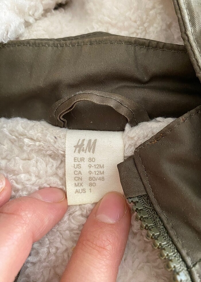 H&M kız bebek mont - Görsel 2