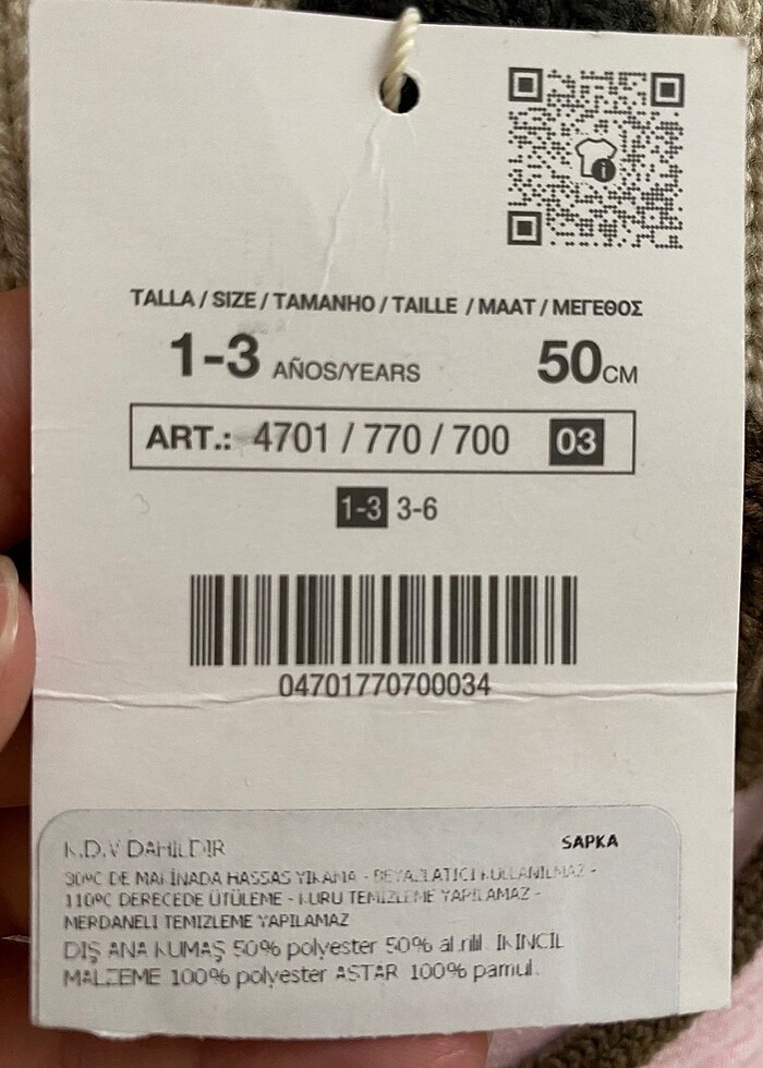 Zara bebek beresi - Görsel 3