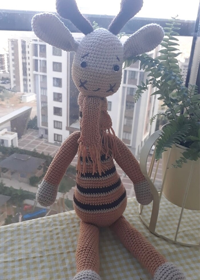 Amigurumi oyuncak zürafa - Görsel 2