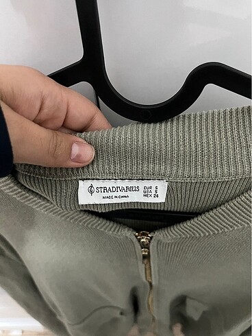 s Beden haki Renk Stradivarius ceket