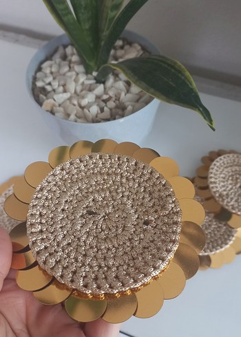 Bohem Tarzı El Yapımı Pul Detaylı Kutu - Görsel 2