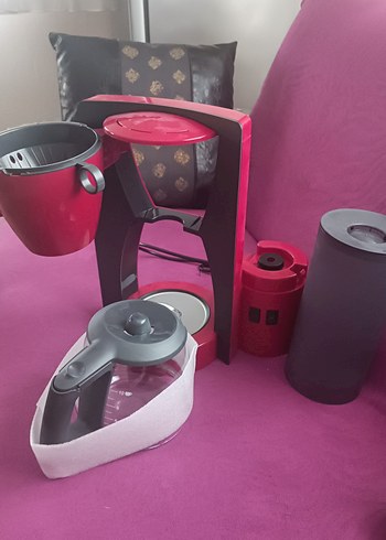 BOSCH Koyu Pembe Kahve Makinesi - Görsel 3