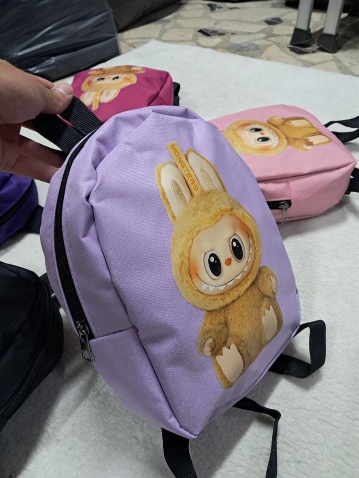 Renkli Çocuk Okul Çantası - Görsel 2