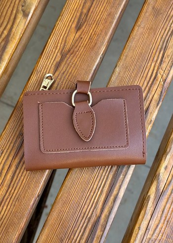 Vintage Deri Tokalı Kadın Cüzdan - Görsel 4