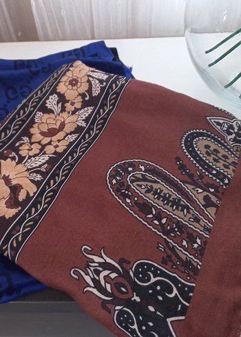 Kadın Çok Renkli Bohem Desenli Şal - Görsel 2