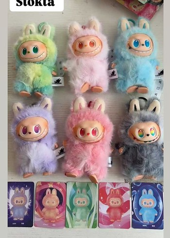 Pastel Renkli Peluş Oyuncak LABİBU