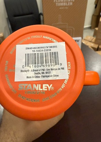 Starbucks Stanley Turuncu Akışkan Termos Bardak