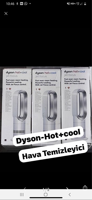 DYSON HAVA TEMİZLEYİCİ