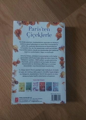 Paris'ten Çiçeklerle - Sarah Jio - Görsel 2