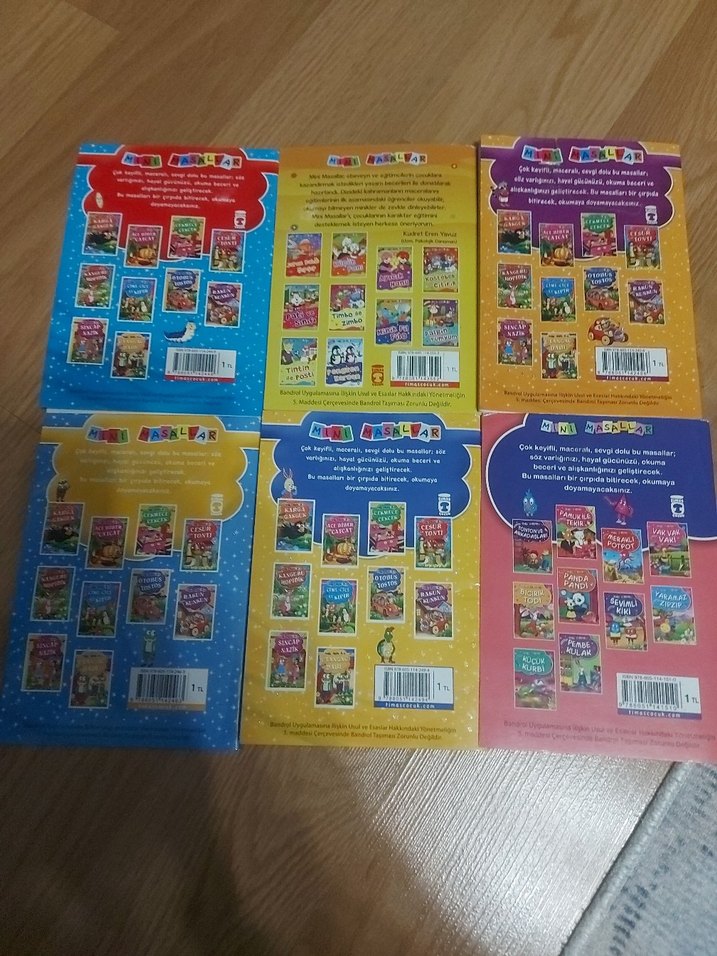 6'lı Çocuk Kitap Seti - Görsel 2