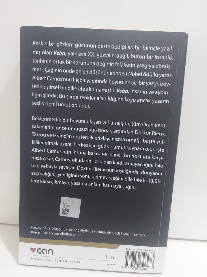 Veba - Albert Camus - Görsel 2