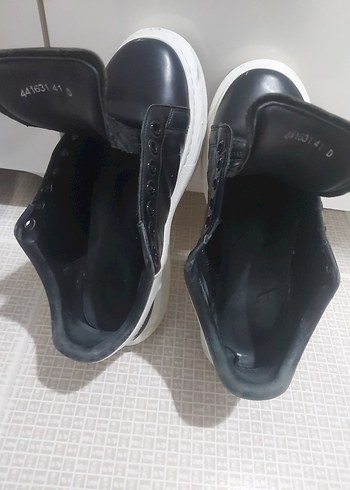 Alexander McQueen Siyah Bağcıklı Erkek Spor Ayakkabı - Görsel 5