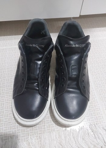 Alexander McQueen Siyah Bağcıklı Erkek Spor Ayakkabı - Görsel 2