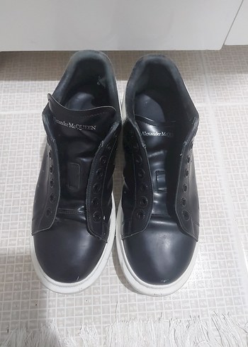 Alexander McQueen Siyah Bağcıklı Erkek Spor Ayakkabı - Görsel 4