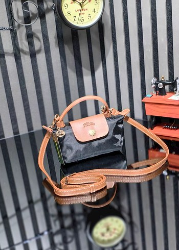 Longchamp Suni Deri Desenli Kadın Çanta