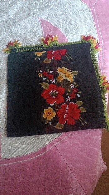 Oyalı iğne oyası yazma