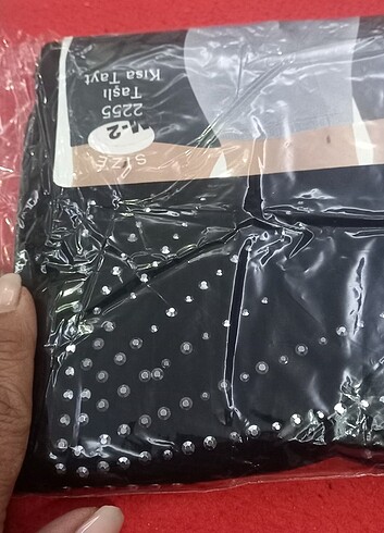 Taşlı tayt yeni