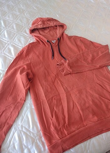 m Beden turuncu Renk Kapüşonlu sweatshirt