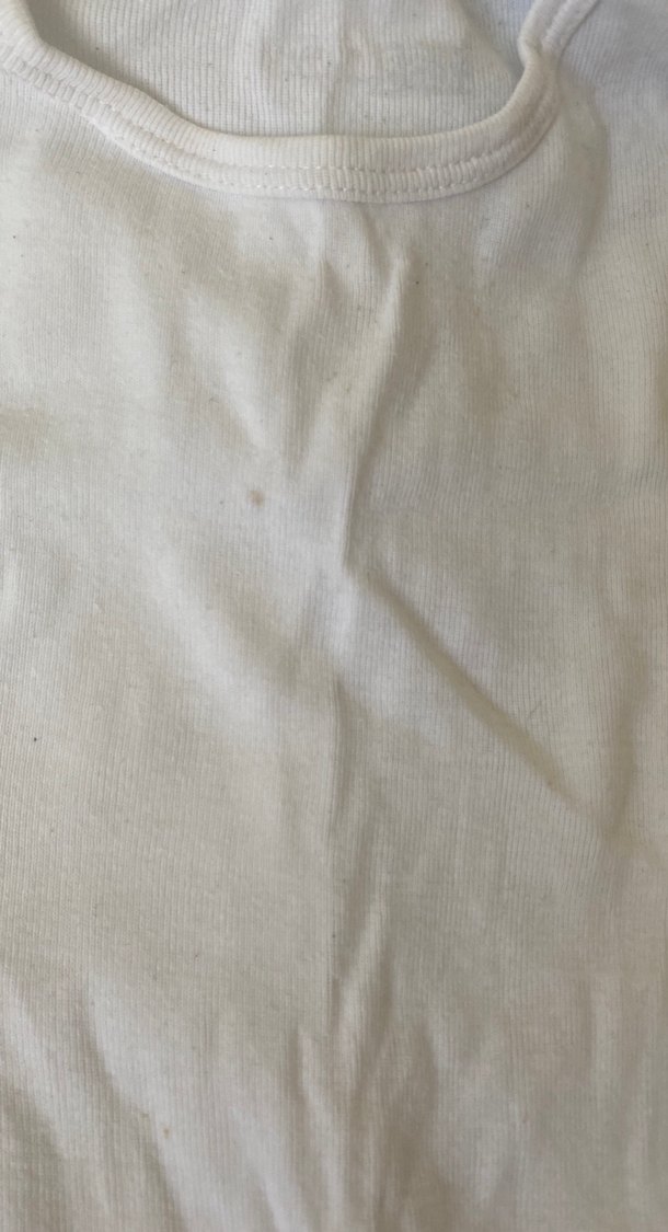 Bebek Erkek Kısa Kollu Beyaz Keten Body - Görsel 5