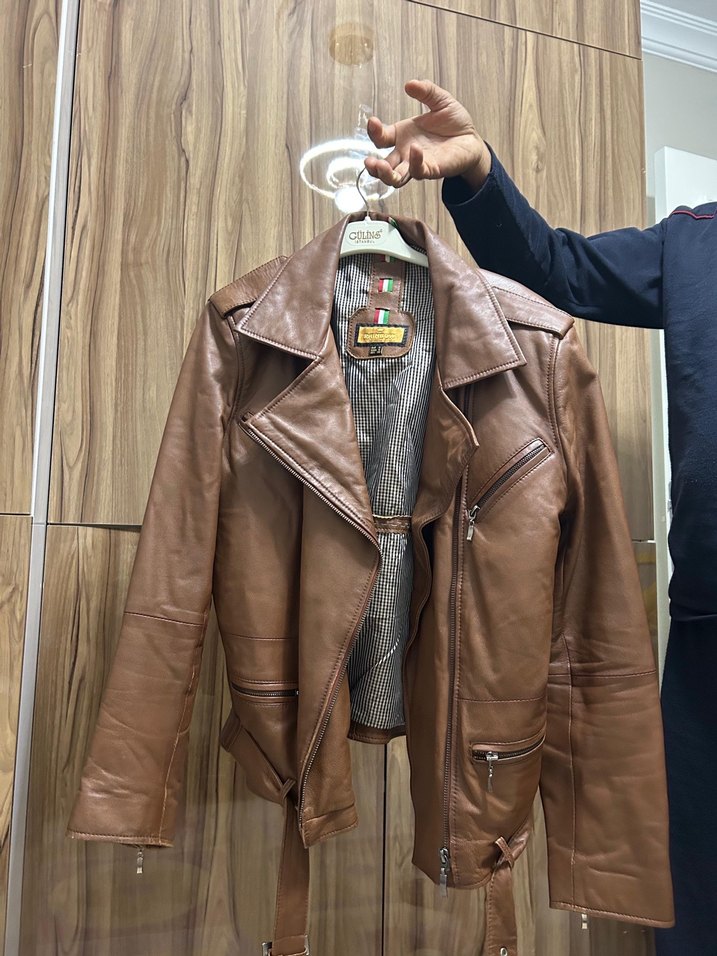 Erkek deri ceket - Görsel 3