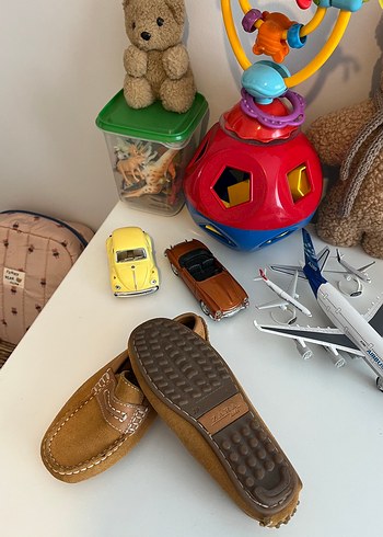 28 Beden kahverengi Renk Zara Çocuk Nubuk Ayakkabı