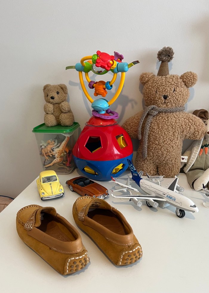 Zara Çocuk Nubuk Ayakkabı - Görsel 4