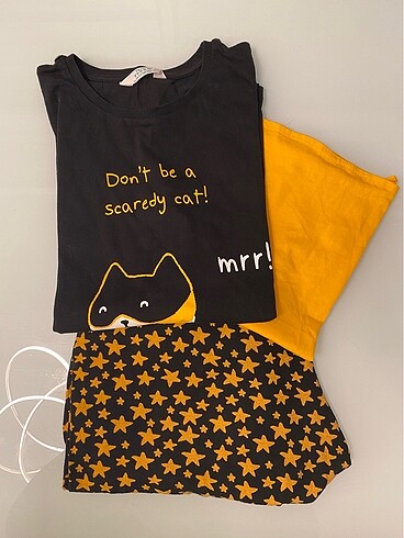 11-12 Yaş Beden Penti pelerinli pijama takımı