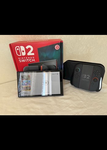 Nintendo Switch 2 Oyun Konsolu Siyah