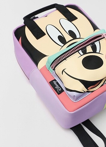 Zara Mickey Çok Renkli Sırt Çantası 
