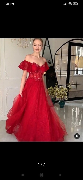 36 Beden kırmızı Renk Ns sposa kına elbisesi