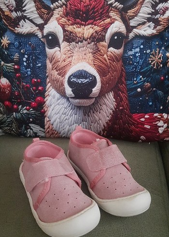 Pembe İlk Adım Kız Çocuk Ayakkabısı Vicco - Görsel 4