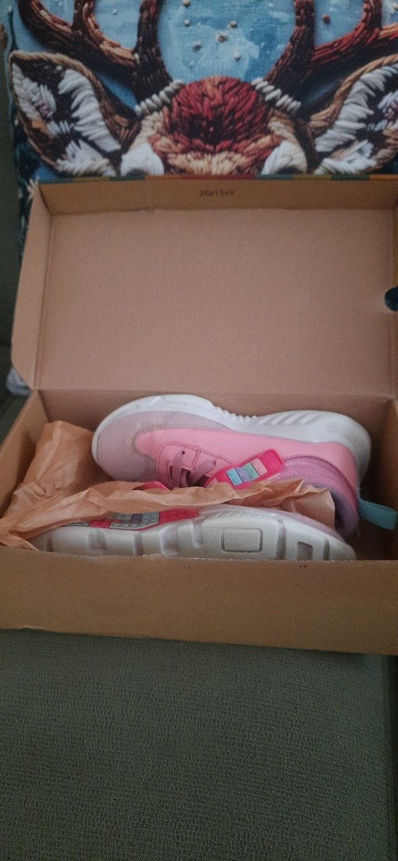 Vicco Kız Çocuk Pembe Cırt Cırtlı Spor Ayakkabı - Görsel 5