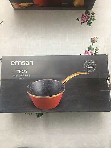Emsan Troy Beyaz Sosluk