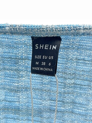m Beden mavi Renk Sheinside Kısa Elbise %70 İndirimli.