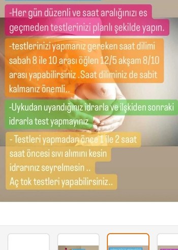 Diğer lh ovülasyon testi gebelik