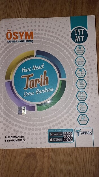 Toprak tyt ayt tarih soru bankası 