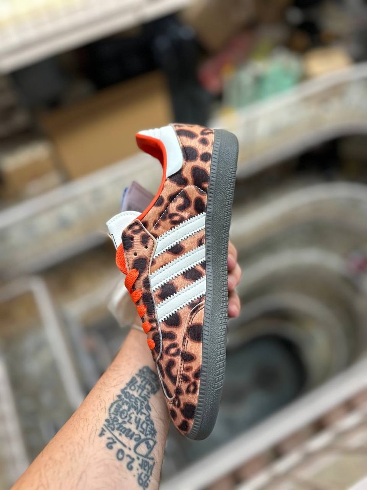 Adidas Samba Leopards - Görsel 3