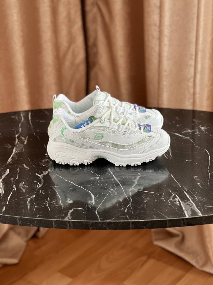 Skechers WHİTE GREEN FLOWERS - Görsel 5