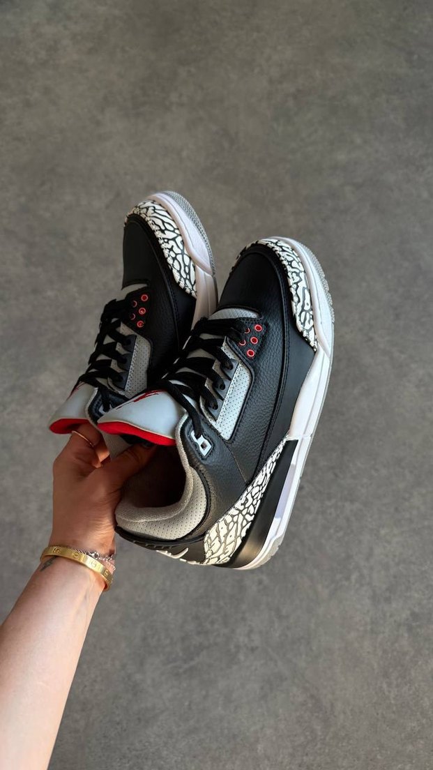 Air Jordan 3 Retro Cement - Görsel 4