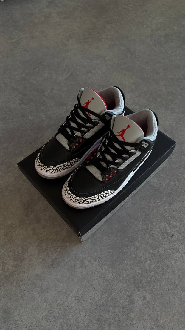 Air Jordan 3 Retro Cement - Görsel 5
