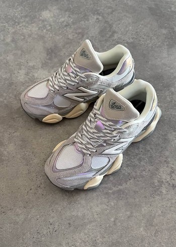 37 Beden beyaz Renk New Balance 9060 Light Grey White