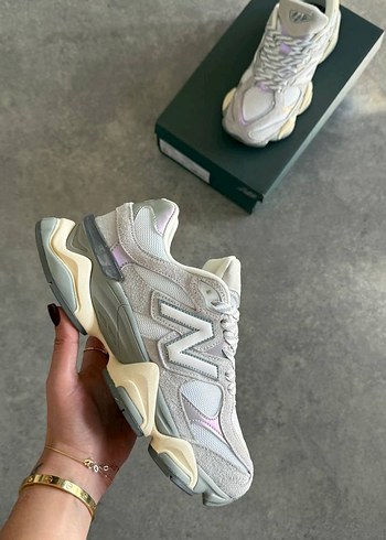 New Balance 9060 Light Grey White - Görsel 5